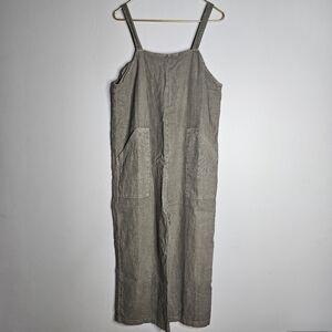 NWT Universal Thread Olive Green Wide Overalls